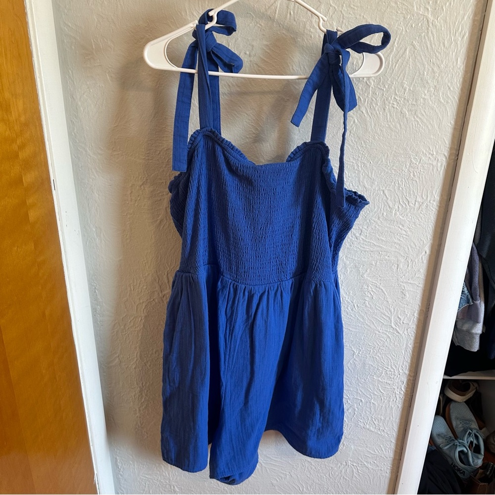 Old navy romper- blue
